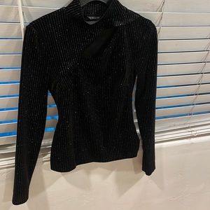 Guess night out , blouse velvet